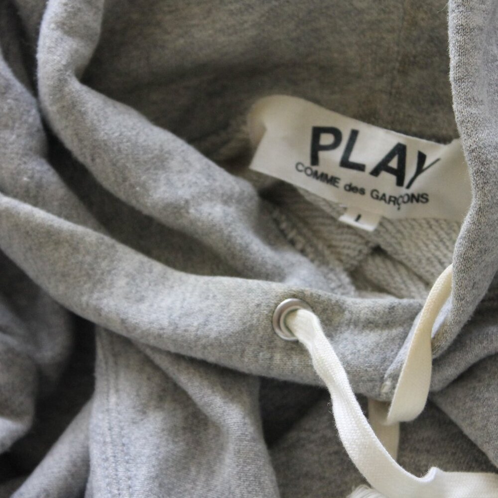 Comme des Garcons grey hoodie